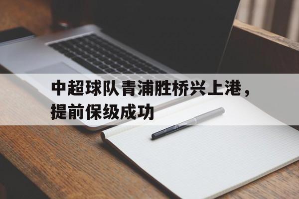 万博网页版登陆界面-中超球队青浦胜桥兴上港，提前保级成功